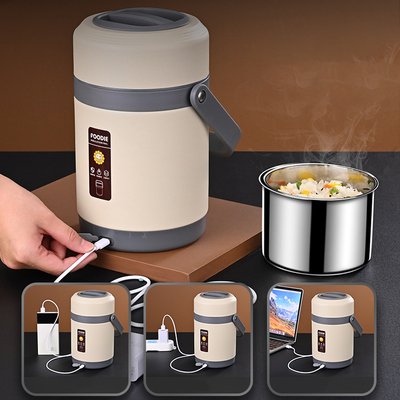 Baby Food Warmer - USB Điện Hâm Nóng Hộp Cơm