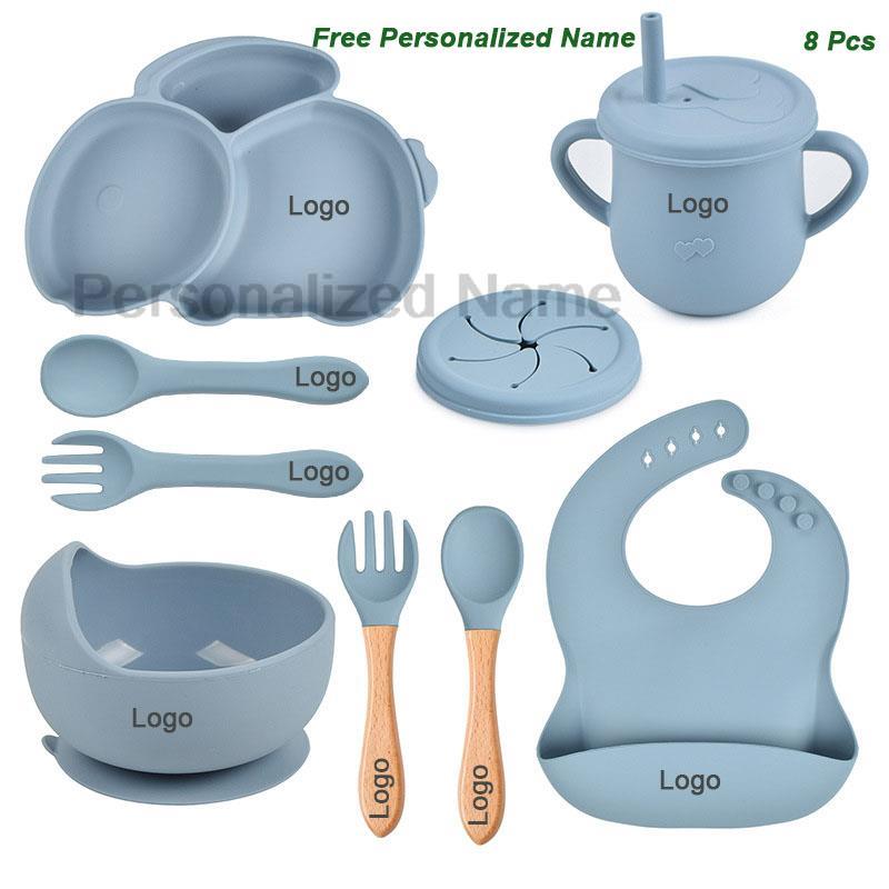 Baby Food Menu - Free Personalized Name Baby Silicone Rabbit