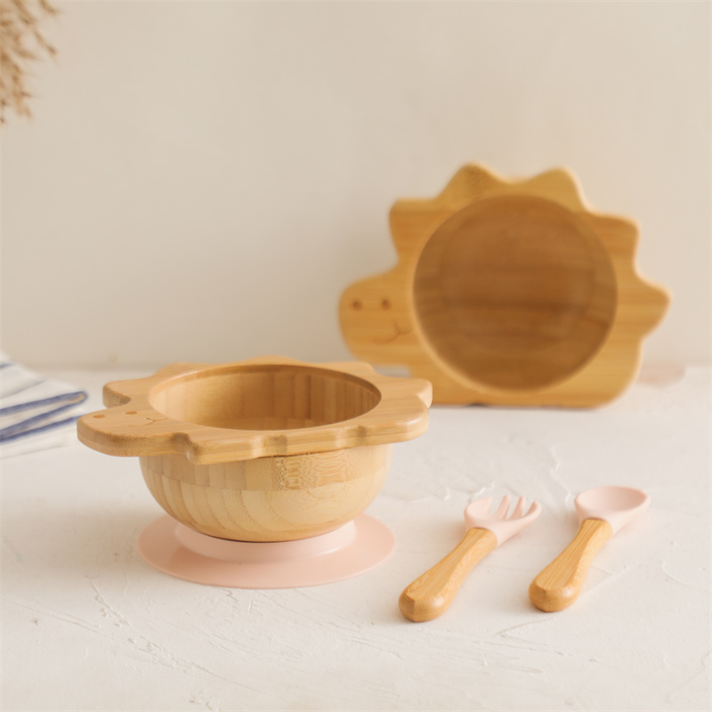 Baby Wooden Tableware Set Dino - đánh giá và giá Baby Food Menu