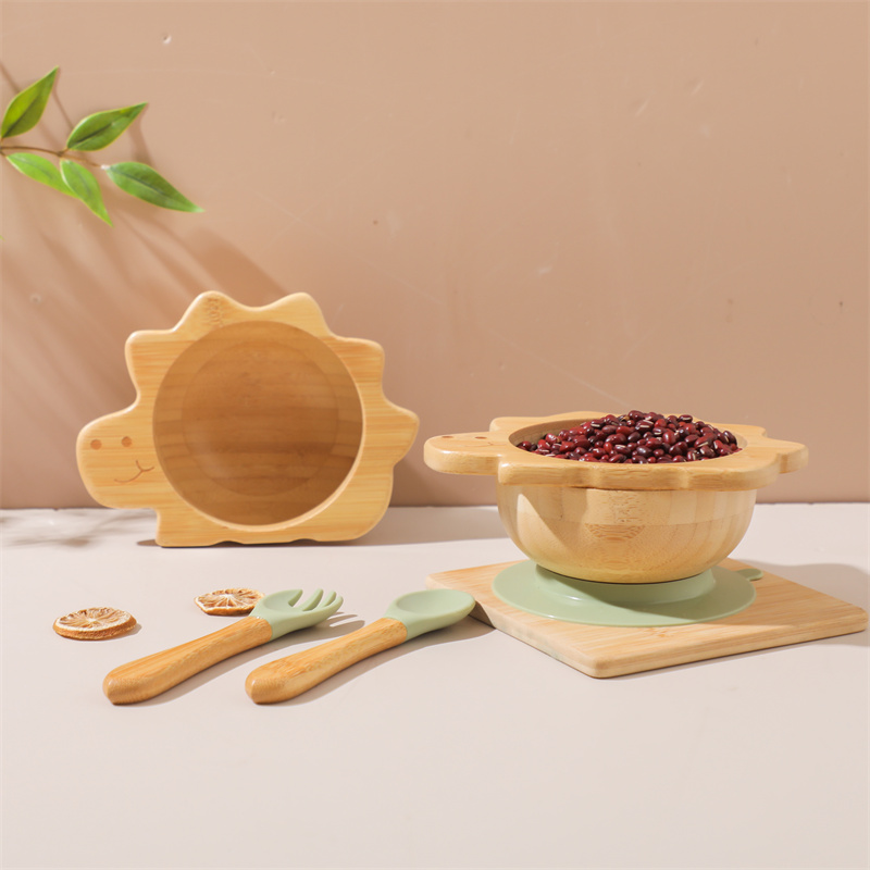 Baby Wooden Tableware Set Dino - đánh giá và giá Baby Food Menu