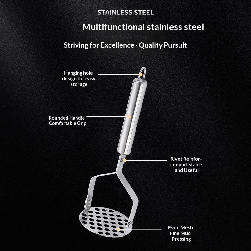 Stainless Steel Potato Masher  - đánh giá và giá Baby Food Vegetables