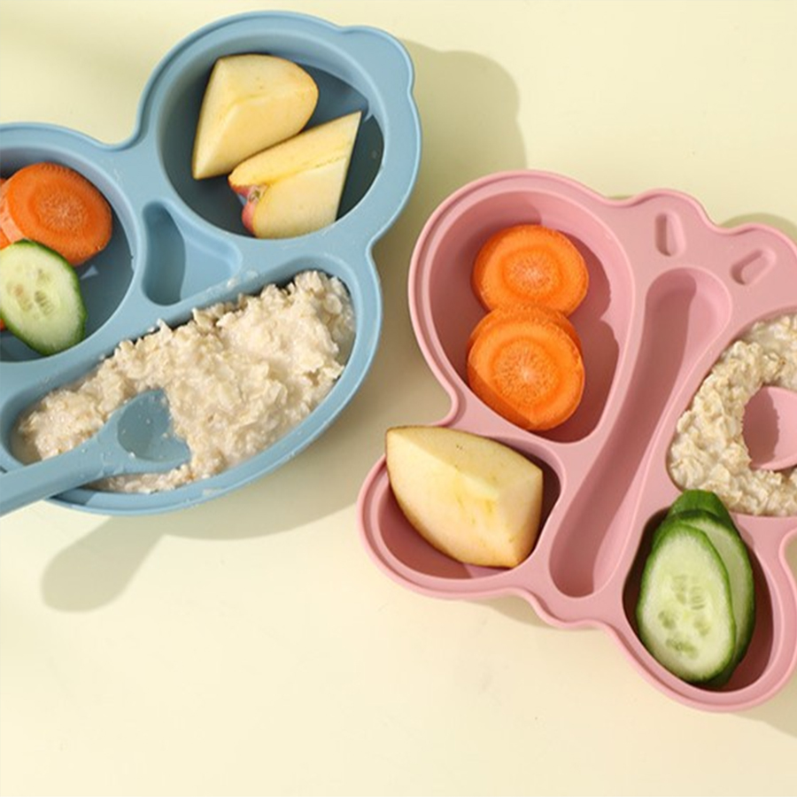 2pcs Baby Butterfly Silicone D - đánh giá và giá Baby Food Menu