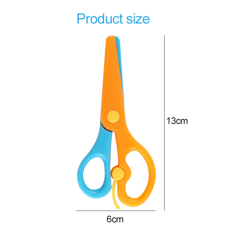 Plastic Scissors Double Color  - đánh giá và giá Baby Food Scissors