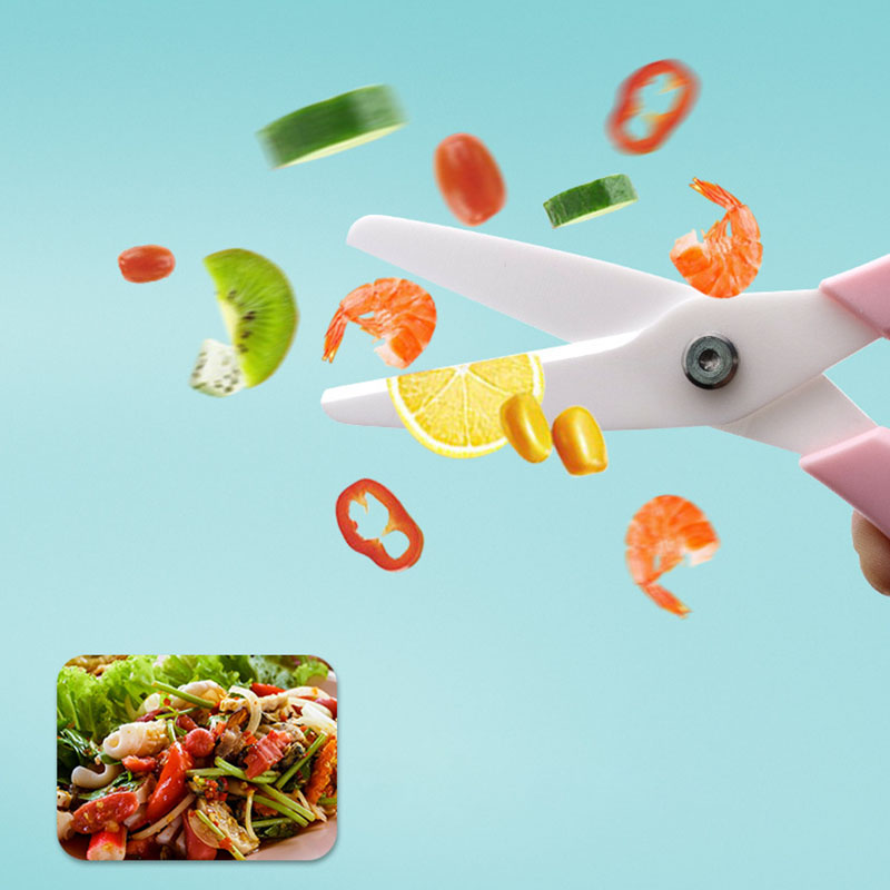 Dobeli 8 Inch Zirconia Gốm Sứ  - đánh giá và giá Baby Food Scissors