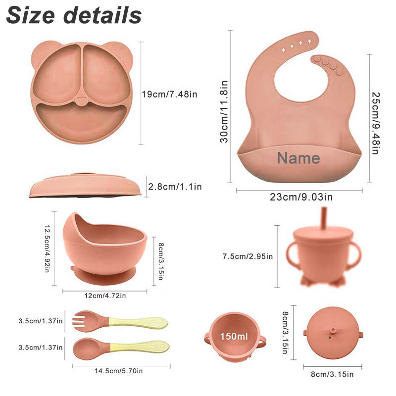 Baby Feeding Plate Sets Suctio - đánh giá và giá Baby Food Menu