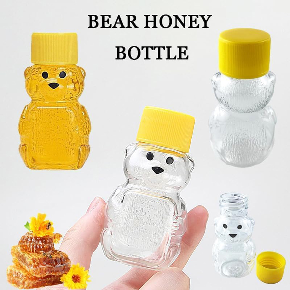 24 PCS 2 oz Plastic Honey Bear - đánh giá và giá Baby Food Jars With Lids
