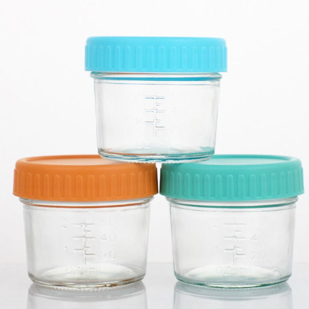 6pcs Multipurpose Glass Baby F - đánh giá và giá Baby Food Jars With Lids