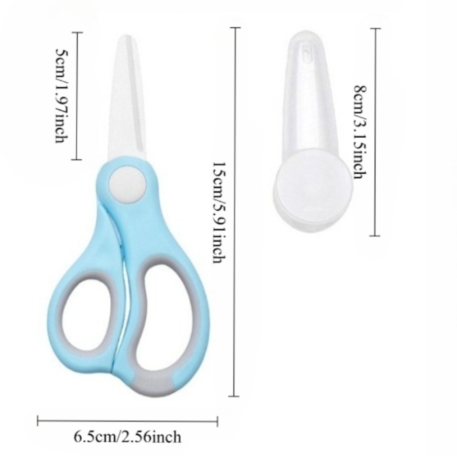 Food scissors with high temper - đánh giá và giá Baby Food Scissors