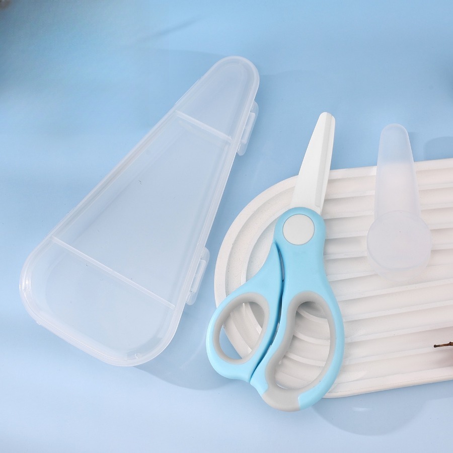 Food scissors with high temper - đánh giá và giá Baby Food Scissors