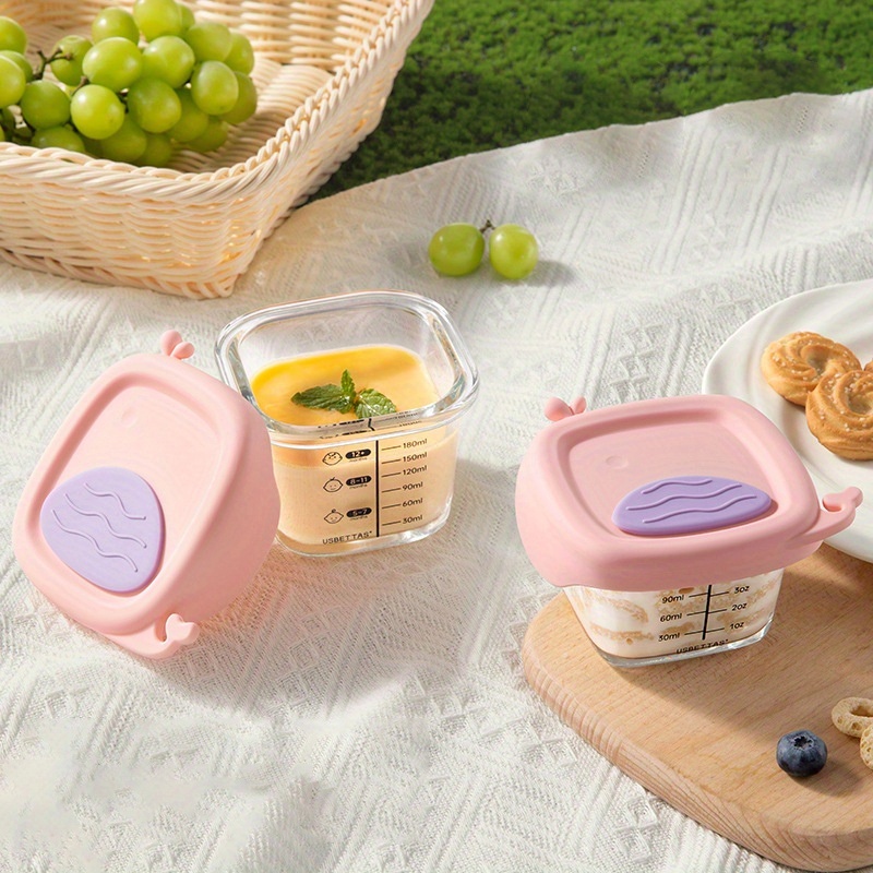 120/180ml Glass Baby Food Cont - đánh giá và giá Baby Food Jars With Lids