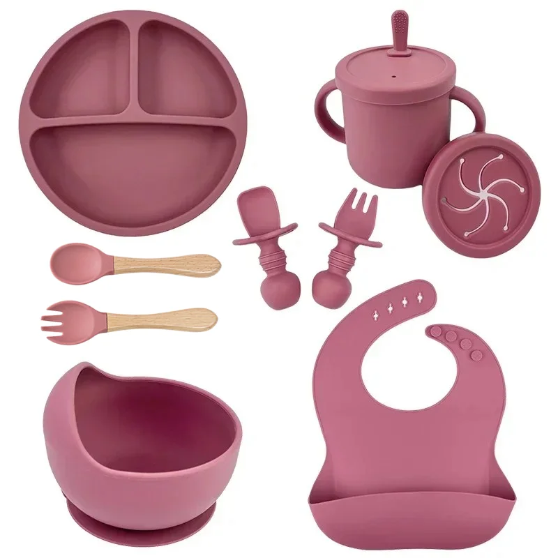 Food Grade Silicone Child Dish - đánh giá và giá Baby Food Menu