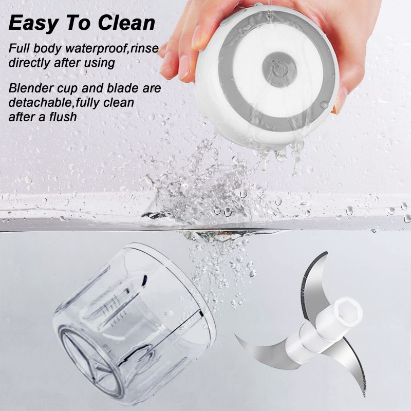 250ML Electric Garlic Grinder  - đánh giá và giá Baby Food Vegetables