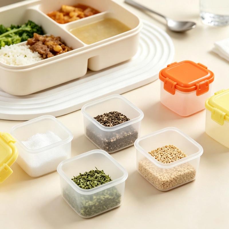 4Pcs Stackable PP Mini Food Ja - đánh giá và giá Baby Food Jars With Lids