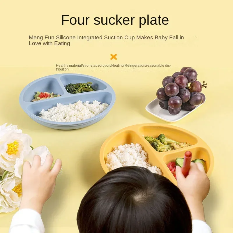 3Pcs Silicone Baby Feeding Set - đánh giá và giá Baby Food Menu
