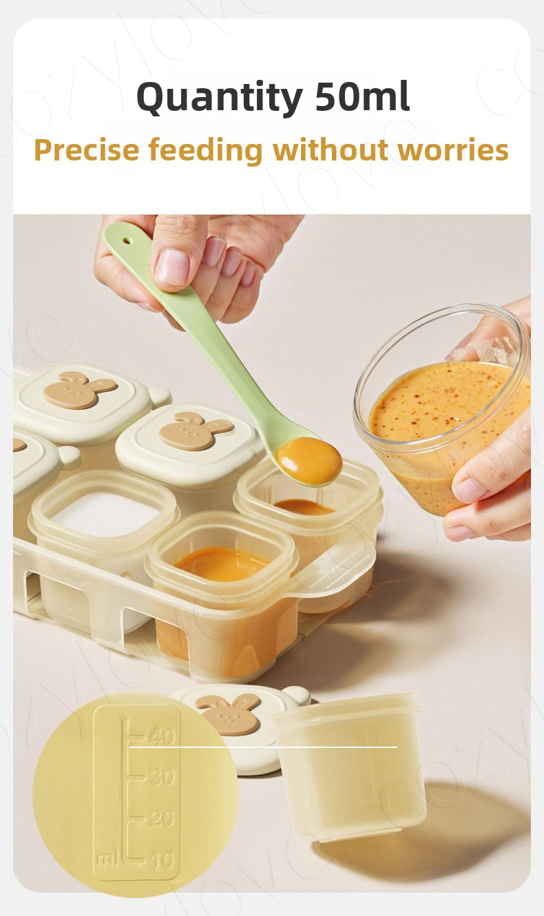 Portable Baby Food Freezer Tra - đánh giá và giá Baby Food Jars With Lids