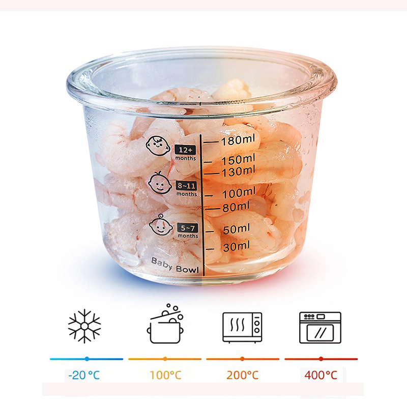 180ml Glass Baby Food Storage  - đánh giá và giá Baby Food Jars With Lids