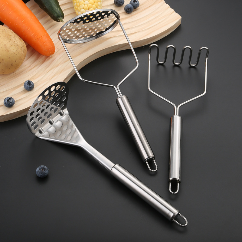 Stainless Steel Potato Masher  - đánh giá và giá Baby Food Vegetables