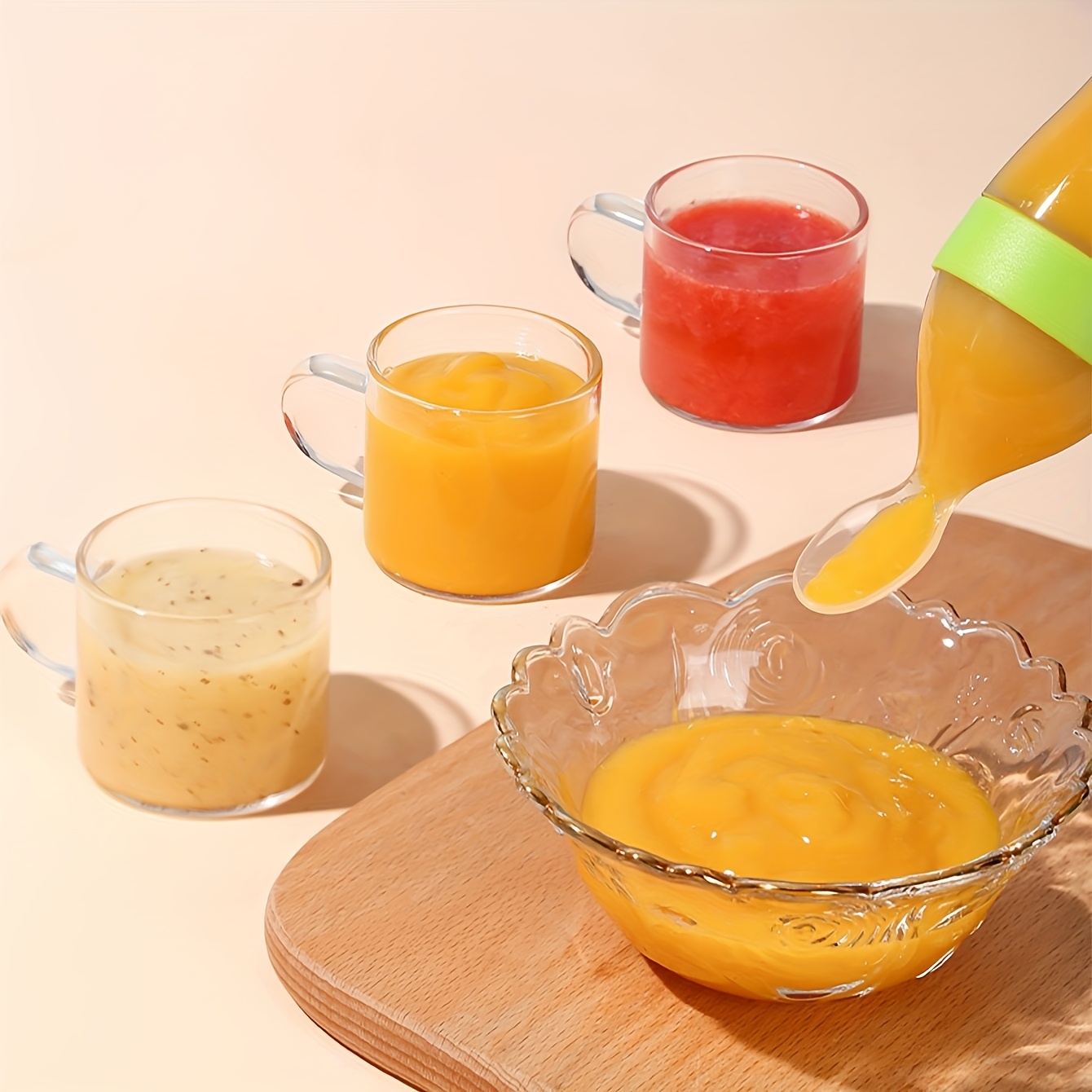 9pcs Feeding Cutlery:1 Silicon - đánh giá và giá Baby Food Vegetables