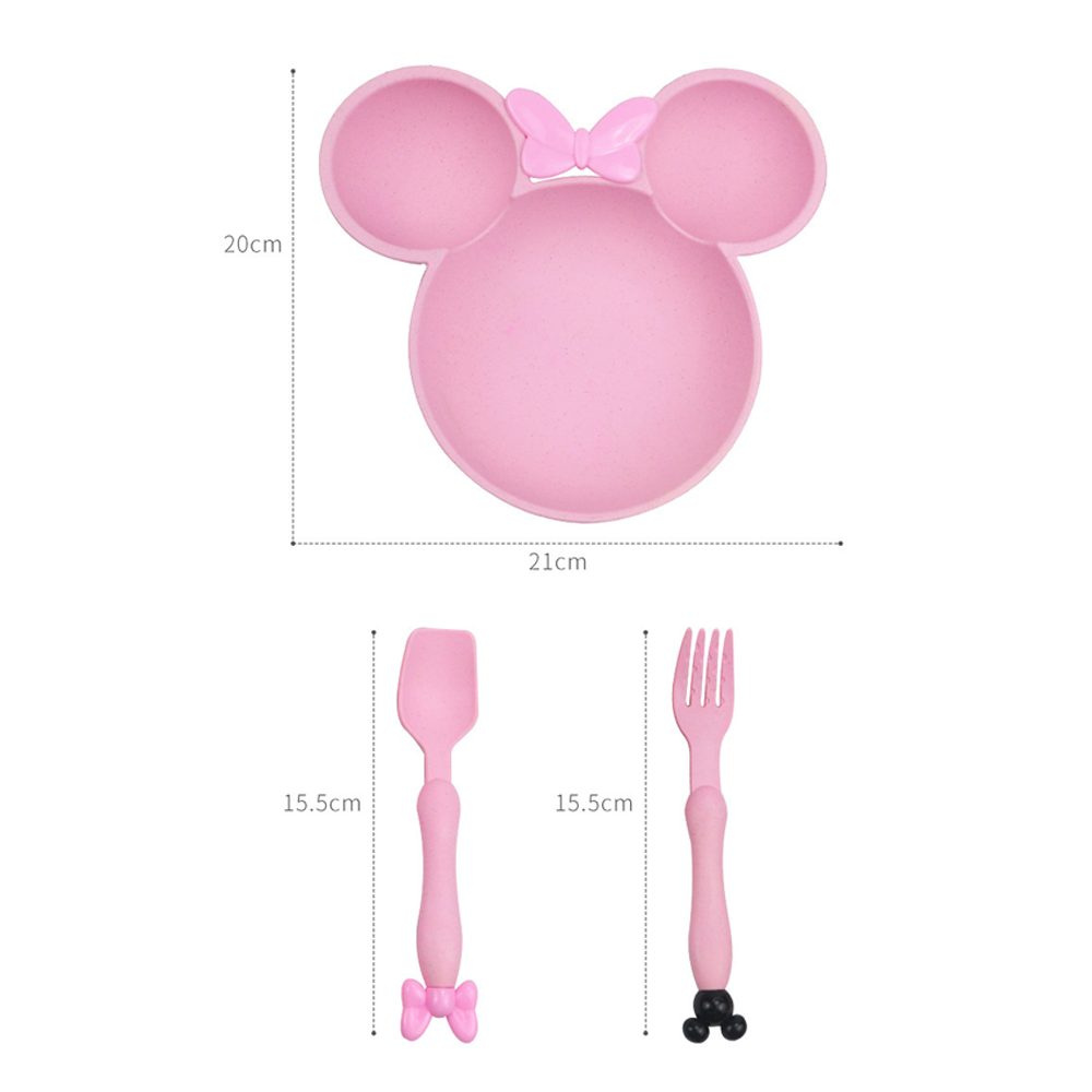 3Pcs/set Cartoon Baby Bowl Tab - đánh giá và giá Baby Food Menu