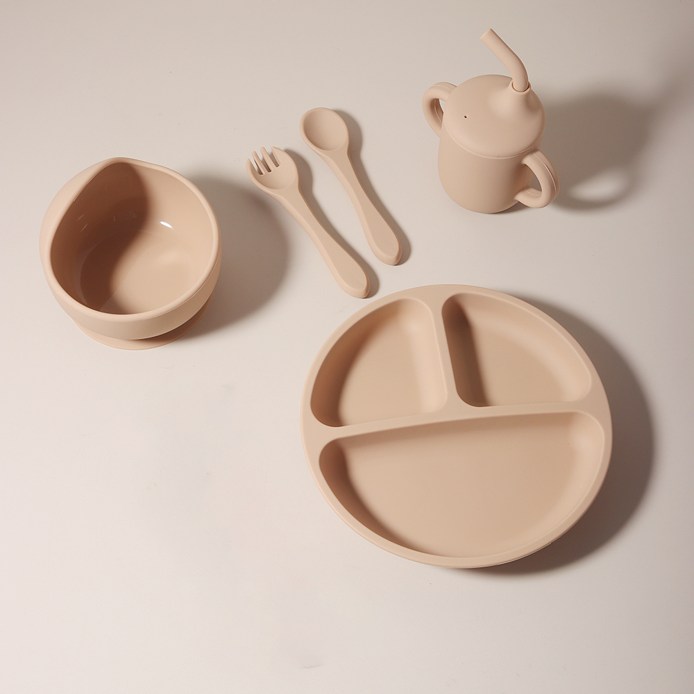 5pcs Silicone Baby Feeding Set - đánh giá và giá Baby Food Menu