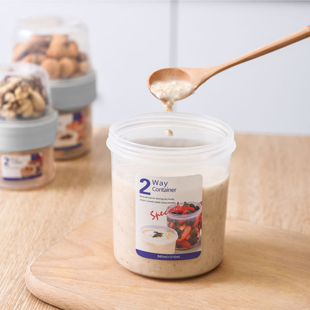 Double Layer Leakproof Food Ca - đánh giá và giá Baby Food Jars With Lids