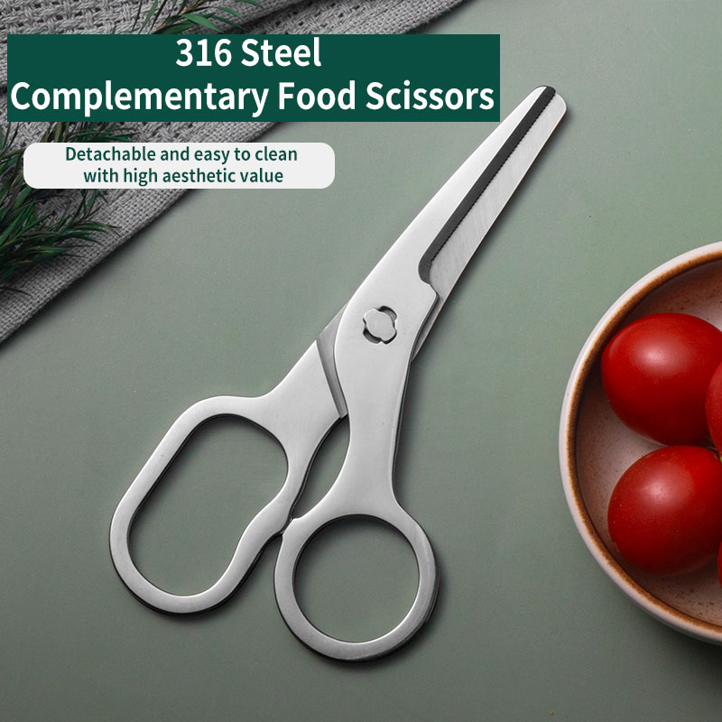TUPI - Stainless Steel Scissor - đánh giá và giá Baby Food Scissors